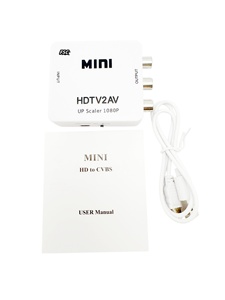 Soporte <span class=keywords><strong>de</strong></span> impresión <span class=keywords><strong>de</strong></span> logotipo OEM Precios disponibles al por mayor HDTV a AV Converter Box - Product Image 2