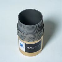 Foret diamanté imprégné HQ à profil turbo haute efficacité pour le forage de charbon, barillet de carottage forgé en acier au carbone CGE TW