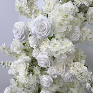 Vente en gros 8ft * 8ft scène de mariage arc floral décor de fleurs ensemble pour arc de mariage - Product Image 6