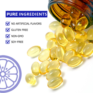 Complément alimentaire de soutien immunitaire du fabricant, Vitamine D3 K2 en gélules molles, Matière première végétalienne, Gélules molles pour la santé dentaire - Product Image 4