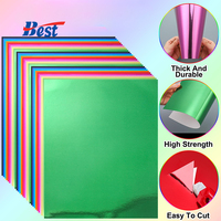 Vente en gros Papier métallisé brillant Papier brillant Papier métallisé coloré