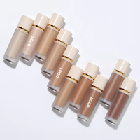 Correcteur de fond de teint liquide hydratant, étiquette privée, 14 couleurs, Logo personnalisé, correcteur liquide