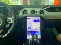 Reproductor estéreo de DVD con Radio para coche Tesla Android de 14,5 pulgadas para Ford Mustang 2015-2020 con navegación GPS para coche