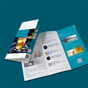 Impresión Personalizada <span class=keywords><strong>de</strong></span> Folletos, Catálogos y Tarjetas <span class=keywords><strong>de</strong></span> Presentación Trípticas Creativas en Cartón con Papel Offset - Product Image 4