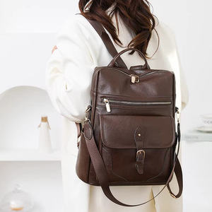 Sac à dos scolaire imperméable en nylon pour femmes, grande capacité 25-50L, sac de voyage pour étudiants - Product Image 3