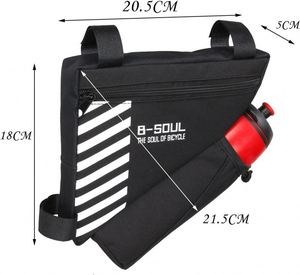Muestra gratuita: Bolsa triangular impermeable y portátil para sillín de bicicleta, moderna y deportiva. - Product Image 2