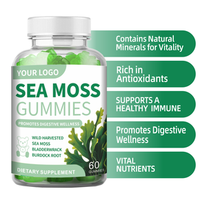 Gummies Détox Minceur au Sea Moss Véganes Biologiques Marque Blanche en Gros - Product Image 4