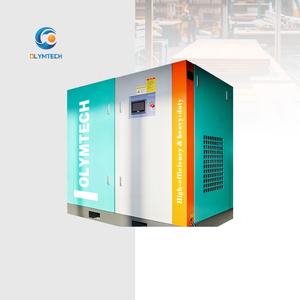 Bomba de vácuo industrial de alta pressão do ventilador do ar do parafuso Oil-Free com o inversor PM Motor AC Power Core Components Bearing - Product Image 2