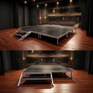 Plataforma de Escenario Modular de Aluminio con Altura Ajustable, Escenario para Conciertos al Aire Libre - Product Image 3