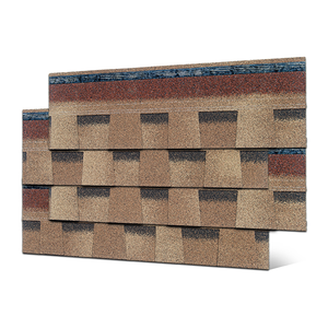 Factory Direct ASTM Standard Class A Architecture ignifuge Bardeaux d'asphalte laminé Fibre de verre résistante à la chaleur pour le marché américain - Product Image 1