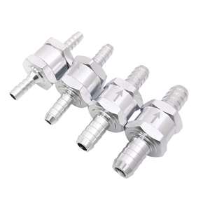 Válvula de Retención de Combustible de Aluminio de 6-12 mm con Control Manual, Válvula Unidireccional para Sistemas de Aceite, Gasolina y Diésel de Automóviles - Product Image 2