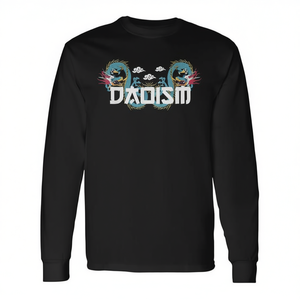 T-shirt à manches longues duisme, design spirituel taoïste, vêtements unisexes - Product Image 2