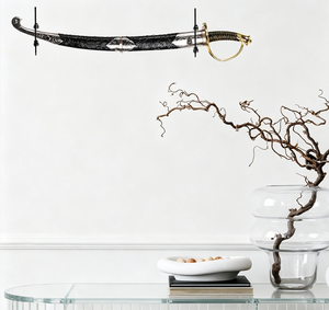 Clear Acrylic <strong>Sword</strong> <strong>Wall</strong> <strong>Mount</strong> Display Holder, Transparent Stand <strong>for</strong> Collectible <strong>Swords</strong> and Blades - Product Image 4