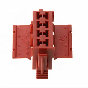 Originele 927367-1 927367 1 Connector: Wire-Board, Junior Timer, Stekker, Vrouwelijk, Pin: 8, Rood