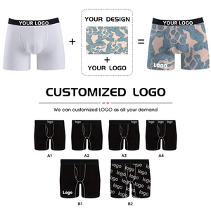 <span class=keywords><strong>Slip</strong></span> Boxer da <span class=keywords><strong>Uomo</strong></span> in Cotone con Stampa Leopardata, Nuovo Design Personalizzato, Confezione in Scatola, Vendita all'Ingrosso - Product Image 3