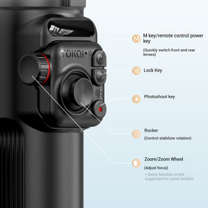 Nhà Máy Giá M03 Lite Gimbal Ổn Định 3-Trục Có Thể Gập Lại Cầm Tay Gimbal Với 360 ° Ai Theo Dõi Siêu Ống Kính Góc Rộng - Product Image 4