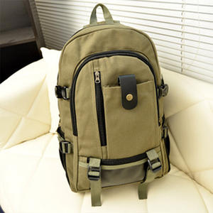 Mochila 2023 para hombre, mochila de lona deportiva de viaje impermeable de negocios informal a la moda - Product Image 1