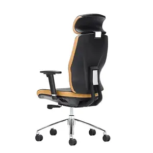 Office Furniture Luxury Comfortable Boss Manager Leather Ergonomic Swivel Office Chair