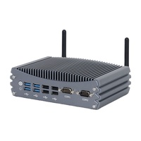 Linkleaps Excellente Qualité Mini PC Industriel Sans Ventilateur Nouveau Design avec Intel I7 4578U jusqu'à 3.5GHz Ordinateur Embarqué en Stock