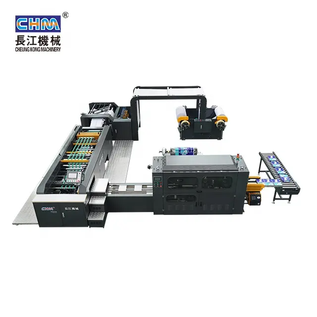 CHM A4 copy paper fully automatic & high speed Max. 8-10 reams per minute & high quality sheeting and packaging production line