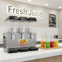 Topverkoper Automatische Fruitsapdispenser 16*2 Liter 220V 50Hz Koude Drankdispenser Commerciële Drankdispensers