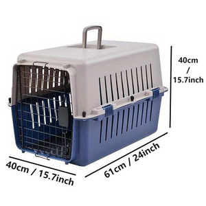 Transportadora de Mascotas con Asa Superior, Duradera, Aprobada por Aerolíneas, con Circulación de Aire, Cómoda para Viajar - Product Image 5