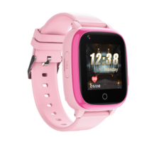 Montre connectée pour enfants L15 4G avec GPS, écran tactile IPS, étanche IP67, carte SIM, système d'exploitation Android, autonomie de 4 jours, réveil en silicone
