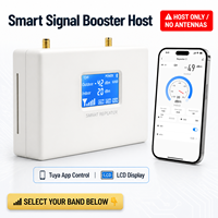 Amplificador de Señal EasyBoost de Banda Completa con 9 Canales, 72dB de Alta Ganancia, Monitoreo por Aplicación Tuya Smart, Amplia Cobertura, Certificación FCC y CE