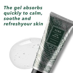 <span class=keywords><strong>Gel</strong></span> para Después del Afeitado con Eucalipto y Menta - Tubo Flexible de 100 ml - Cuidado Hidratante, Calmante y Refrescante para Después del Afeitado para Hombres - Product Image 2