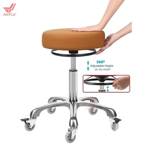 Mobilier de salon professionnel 360 °   <span class=keywords><strong>Chaise</strong></span> de beauté réglable, tabouret de barbier à vendre - Product Image 3