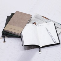 A5 Venta caliente de alta calidad de tapa blanda de cuero PU planificador diario cuaderno