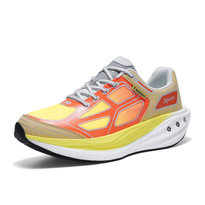 Zapatillas Deportivas para Gimnasio <span class=keywords><strong>y</strong></span> Running con Amortiguación, Suela de Espuma Gruesa, Diseño <span class=keywords><strong>sin</strong></span> Costuras, Absorción de Impactos, Ideales para Maratón <span class=keywords><strong>y</strong></span> Carreras - Product Image 2
