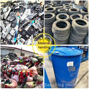 Trituratore Industriale per Metallo, Legno e Plastica, Macchina per Riciclaggio di Rifiuti, Apparecchiature, Pneumatici, Gomma e Cavi - Product Image 3