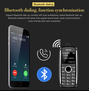 חדש מיני נייד טלפון X8 0.66 "2G GSM סמארטפון Telefone כפולה ה-SIM אלחוטי BT חייגן הקלטת אצבע גודל קטן נייד - Product Image 5