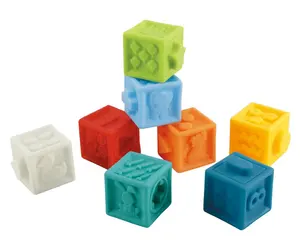 Missjy — jouets en Silicone pour bébé, blocs de construction, protection de l'environnement, doux, ensemble de bricolage