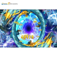 Cooldragon CD-004-266 Panda Magic Fish Hunter Game Machine - Machine de jeu de pêche à monnayeur personnalisable Ocean King 3 réglable