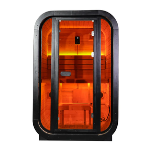 Sauna <span class=keywords><strong>de</strong></span> Vapor para Exteriores <span class=keywords><strong>de</strong></span> Abeto Termo para 2 Personas - Aroma <span class=keywords><strong>de</strong></span> Spa <span class=keywords><strong>de</strong></span> Lujo para Jardines y Hogares - Product Image 1