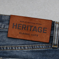 Étiquettes personnalisées pour jeans, patchs logo en relief, patchs en similicuir, étiquettes en PU