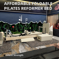 SPL Pilates – Support de pompes russes en bois massif, barre parallèle simple, pour la pratique des équilibres sur les mains, multifonctionnel, compatible Pilates Reformer