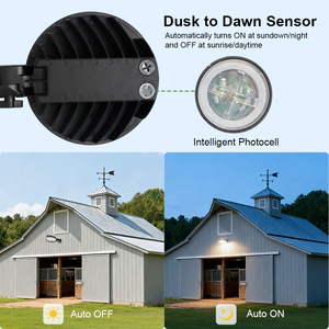 Lámpara <span class=keywords><strong>LED</strong></span> SMD para Exteriores de Alta Luminosidad con <span class=keywords><strong>Sensor</strong></span> de Movimiento del Anochecer al Amanecer, Clasificación IP65, para Jardín, Almacén, Parque - Product Image 3