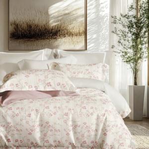 Flower Design 100% Pure Cotton 40S 2.5M Width Digital Printed <strong>Bed</strong> <strong>Sheet</strong> <strong>Set</strong> Fabric - Product Image 4