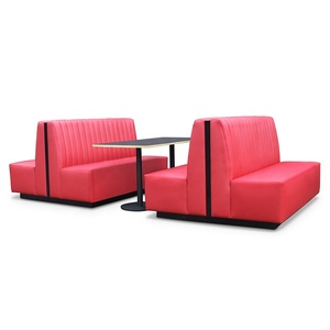 wholesale bar furniture banquette half round restaurant sofa
