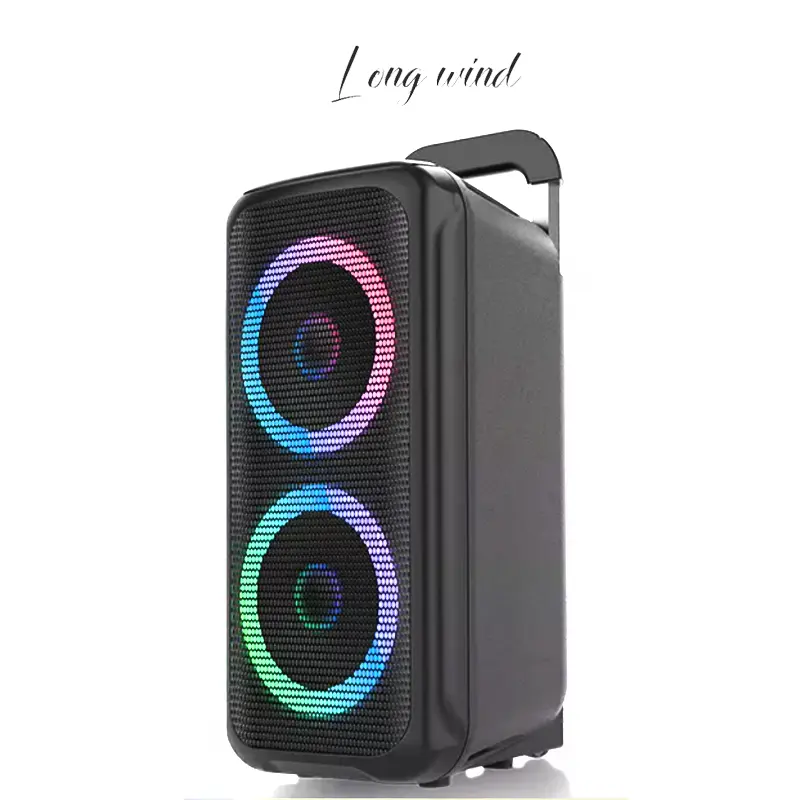 Party speakers wireless rechargeable portable outdoor karaoke wireless blue tooth audio system sound box speaker