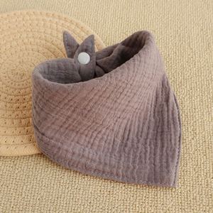 Reusable Adjustable 4 Layer Drooling <b>Baby</b> Bibs Teething Soft Boy Girl Cotton <b>Baby</b> Bandana Drool Bib - Product Image 5