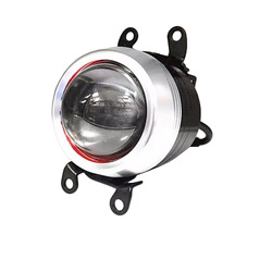 Yctze Luz Antiniebla Delantera 3 Pulgadas 9 LED – DRL Con Tecnología De Corriente Constante, Blanca O Amarilla (12V), Compatible Con Múltiples Coches