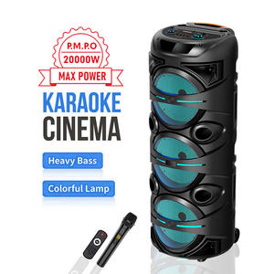 Altavoz <span class=keywords><strong>Bluetooth</strong></span> Portátil <span class=keywords><strong>de</strong></span> 50 W en Oferta, ZQS10301, Subwoofer <span class=keywords><strong>de</strong></span> 3 x 10 Pulgadas, LED RGB, Alimentado por Batería, <span class=keywords><strong>para</strong></span> Uso en Interiores, Exteriores y Computadoras - Product Image 1