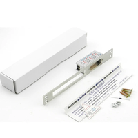 Système de sécurité, serrure électrique sans clé DC12V avec pêne en acier inoxydable de qualité ANSI 1, résistance de maintien de 800 kg pour l'ouverture de porte
