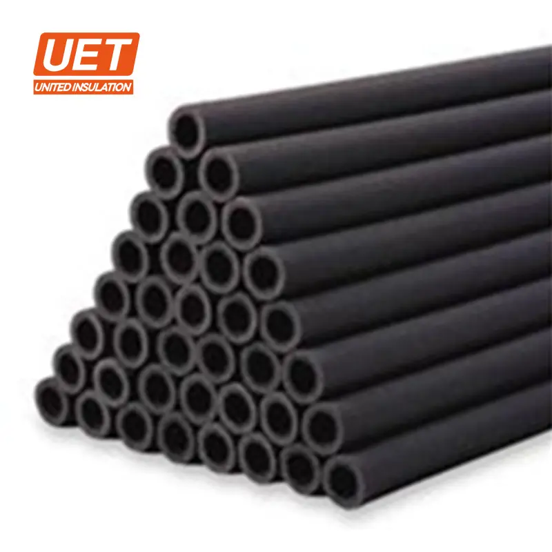 nitrile insulation rubber foam tube class 1 pvc copper hvac air conditioner pipes thermal insulation pipe nbr