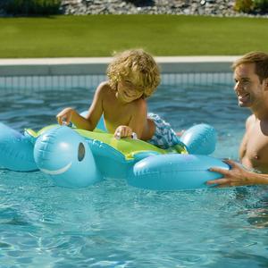 Flotador Inflable de Tortuga para Piscina, Juguete Gigante de Tortuga para Piscina con Asas para Niños, Balsa Flotante para Agua de Verano - Product Image 5