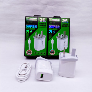 Chargeur mural USB multi-ports en gros en Chine Adaptateur de chargeur rapide au Royaume-Uni pour chargeurs de téléphones portables TD-T73 de smartphones - Product Image 3